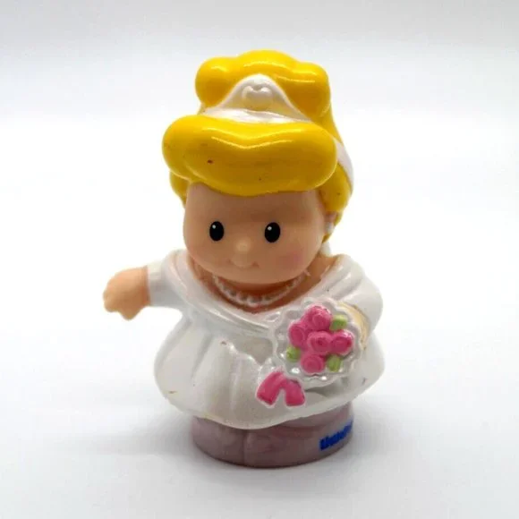 Fisher Price Little People Disney Princess Cinderella As A Bride Wedding  2012
